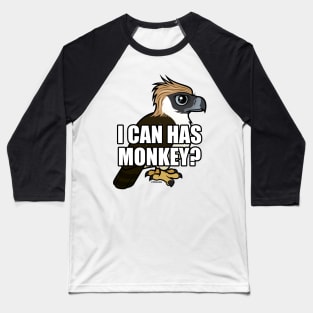 Funny Philippine Eagle Spoof Meme Baseball T-Shirt